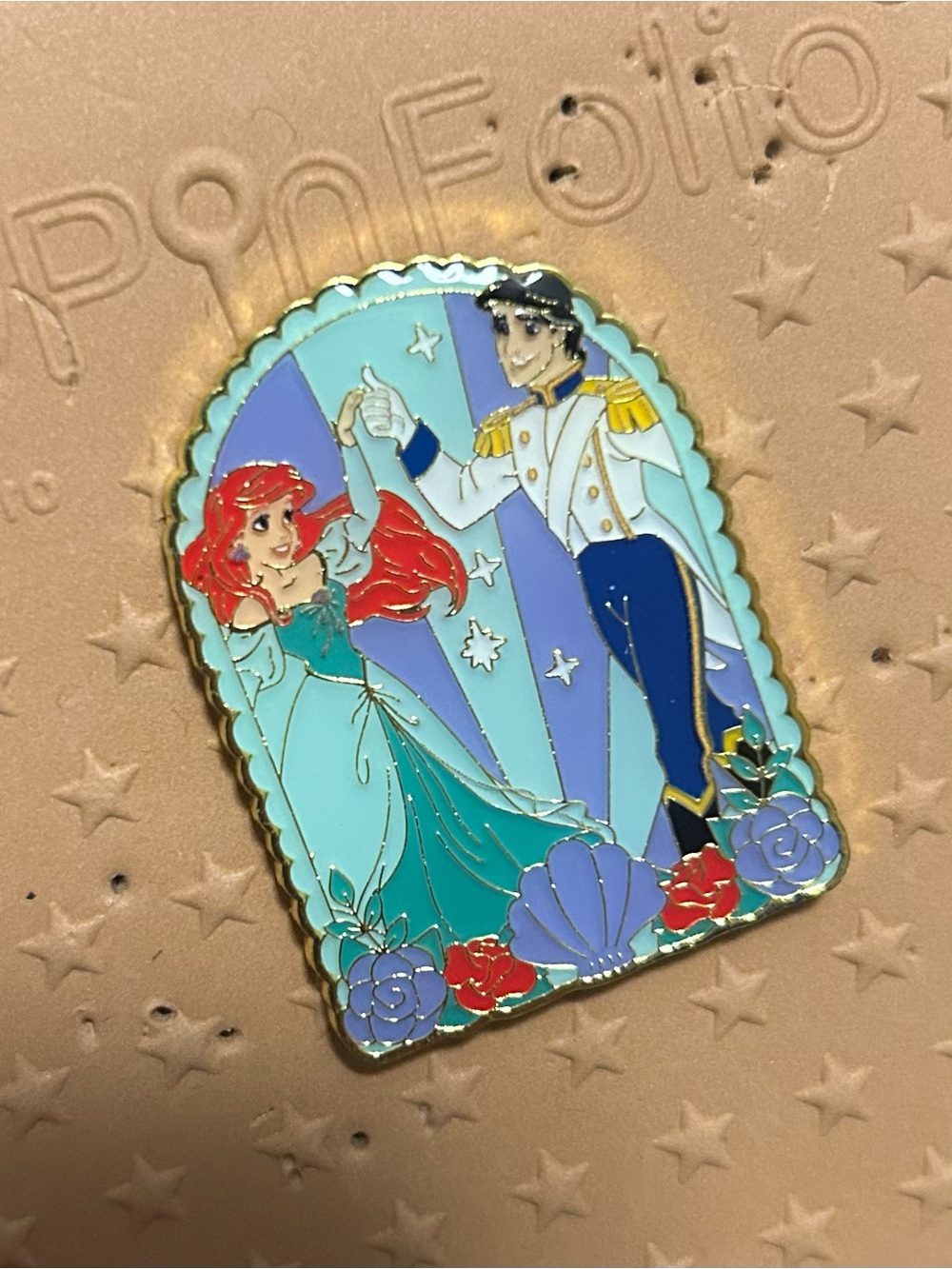 Disney Gold Metal Backing Pin